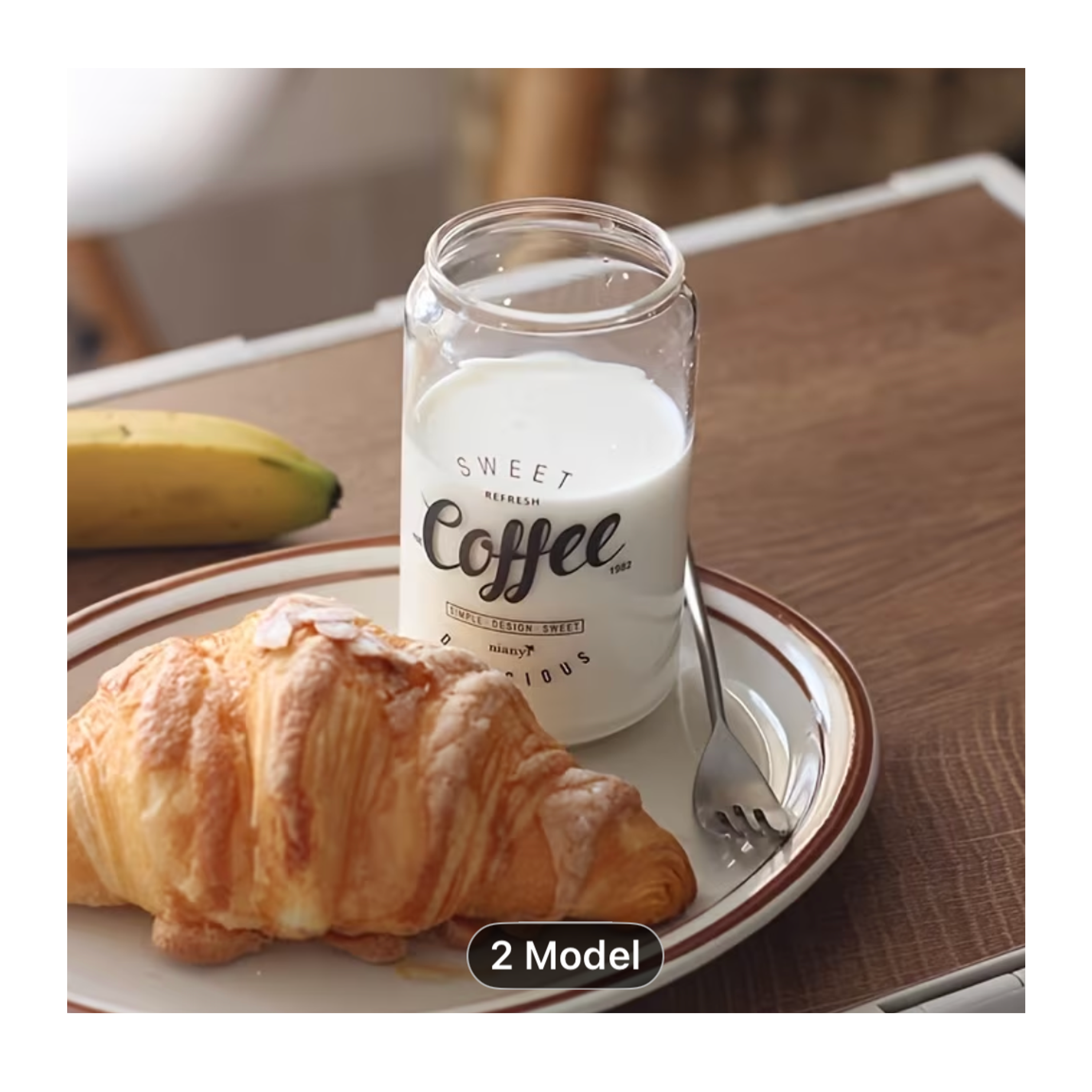 Tumbler 16oz Glass Clear