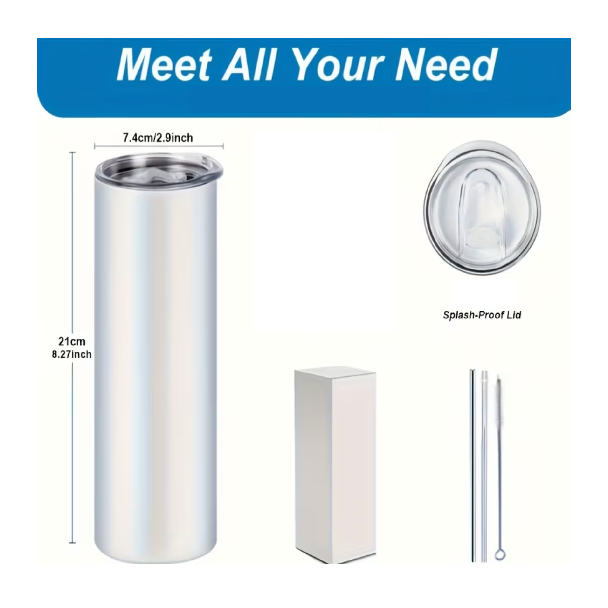 Tumbler 20oz Stainless Steel