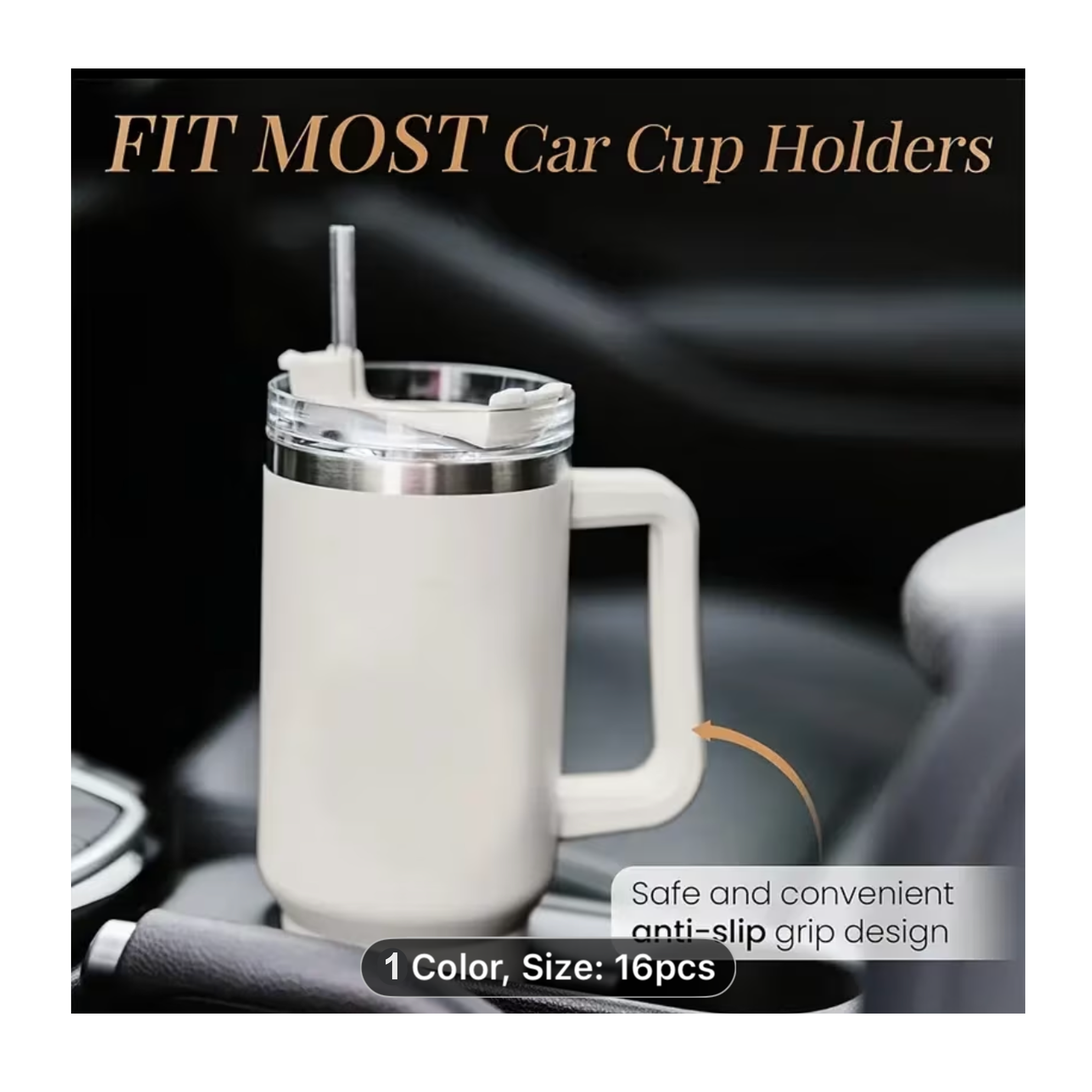 Tumbler 40oz Stainless Steel with handle